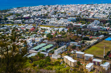 Fototapeta premium Saint-Denis, île de la Réunion 