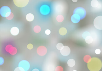 Bokeh background, modern art. Trendy bokeh background for wallpaper and flyer. Beautiful colorful background, defocused amazing lights. Christmas background, vector