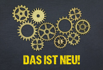 Das ist neu! 