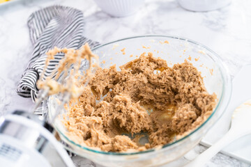 Baking cookies