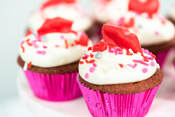 Red velvet cupcakes