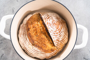 Wheat Sourdough Bread
