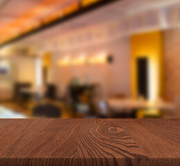 restaurant table mock up template
