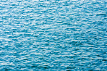 Blue sea water background texture