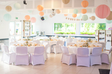 Décoration de table de mariage