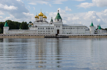 Fototapeta premium View of Ipatievsky male monastery in Kostroma Russia