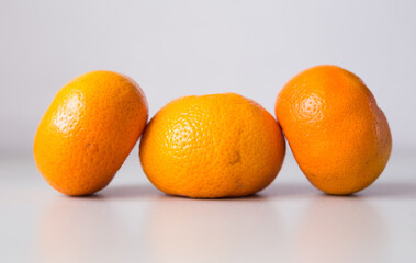 Delicious oranges when purchased in the store