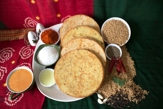 Indian Khakhra is a Traditional Gujarati Snack Also Know As Khakra, Crispy Roti or Fenugreek khakra, Khakhara&rsquo;s are thin crackers made from wheat flour and oil. It is served usually during breakfast