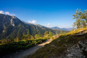 Beautiful Tatry mountains  landscape