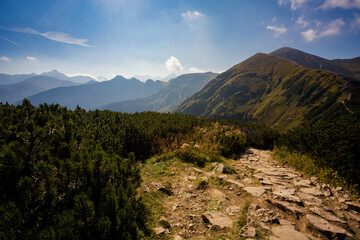 Fototapeta na wymiar Beautiful Tatry mountains landscape