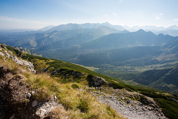 Fototapeta premium Beautiful Tatry mountains landscape