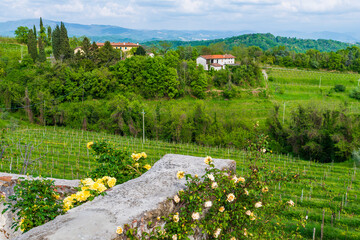 Ancient abbey of Rosazzo. Friuli