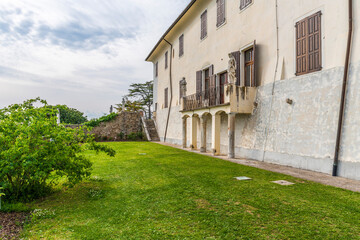 Fototapeta na wymiar Ancient abbey of Rosazzo. Friuli