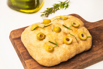 Garlic Rosemary Herb Focaccia