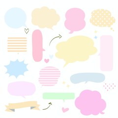 吹き出し,可愛い,線画なし,アニメ,デザイン,広告素材,
pop,ポップ,ベクター,イラスト,アイコン,


