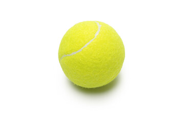 Tennis balls isolated on white background.
