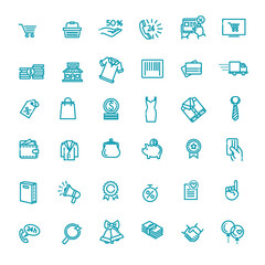 Outline icon collection - Black Friday Big Sale