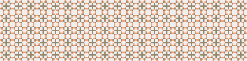 Abstract Cross Pattern Dots Logo generative computational art illustration