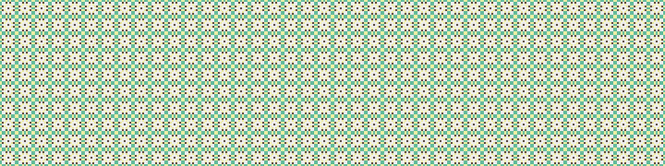 Abstract Cross Pattern Dots Logo generative computational art illustration