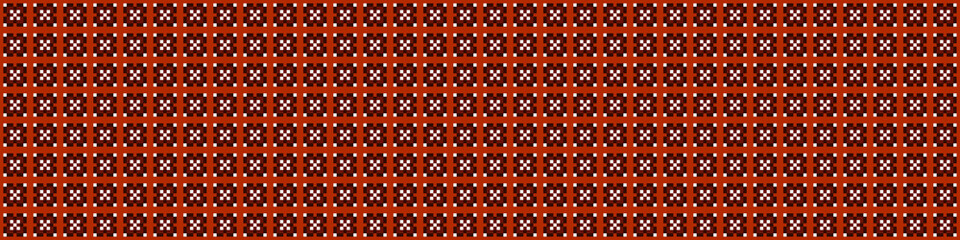 Abstract Cross Pattern Dots Logo generative computational art illustration