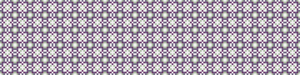 Fototapeta premium Abstract Cross Pattern Dots Logo generative computational art illustration