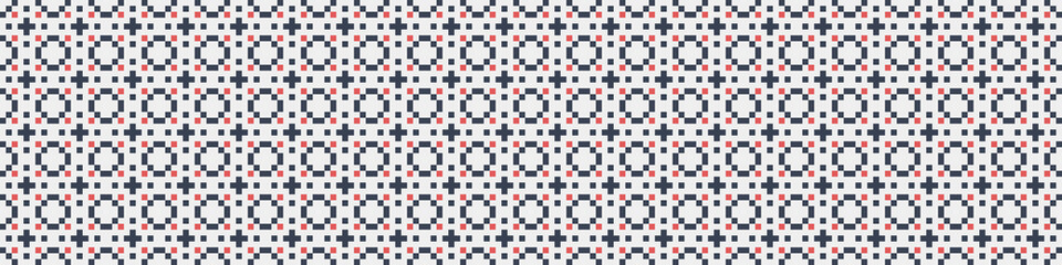 Abstract Cross Pattern Dots Logo generative computational art illustration