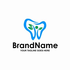 Dental People Leaf Logo