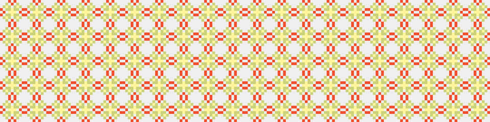 Abstract Cross Pattern Dots Logo generative computational art illustration