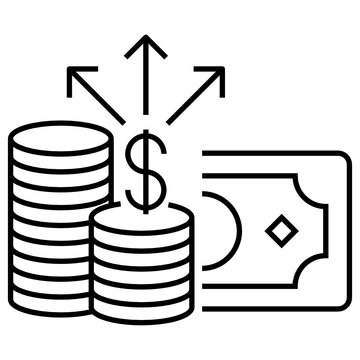 Other Taxes Concept, Petty Cash Vector Icon Design, Compulsory Financial Charges And Taxation Symbol On White Background, Levy Sign 