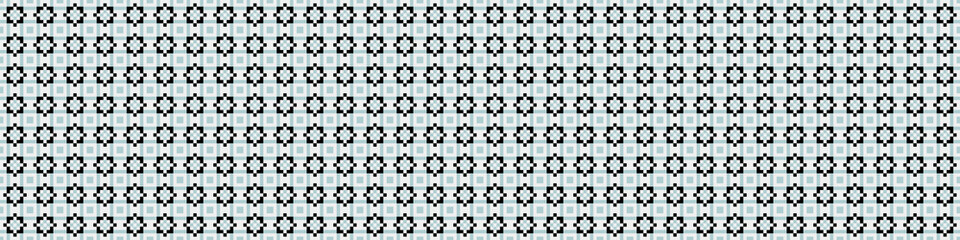Abstract Cross Pattern Dots Logo generative computational art illustration