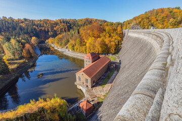 Dam and Pilchowickie Lake © Henryk Sadura