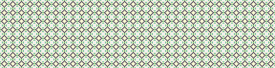 Abstract Cross Pattern Dots Logo generative computational art illustration