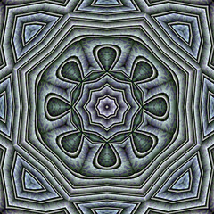 3d effect - abstract octagonal pattern