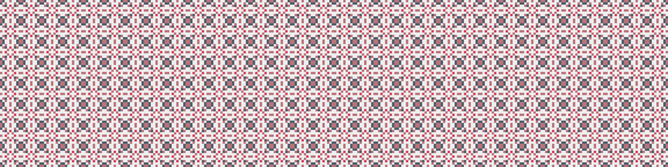 Fototapeta premium Abstract Cross Pattern Dots Logo generative computational art illustration