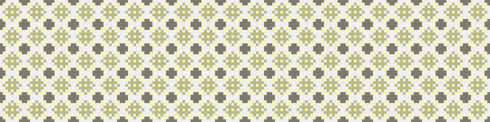 Abstract Cross Pattern Dots Logo generative computational art illustration