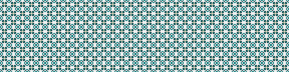 Abstract Cross Pattern Dots Logo generative computational art illustration