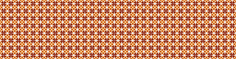 Abstract Cross Pattern Dots Logo generative computational art illustration