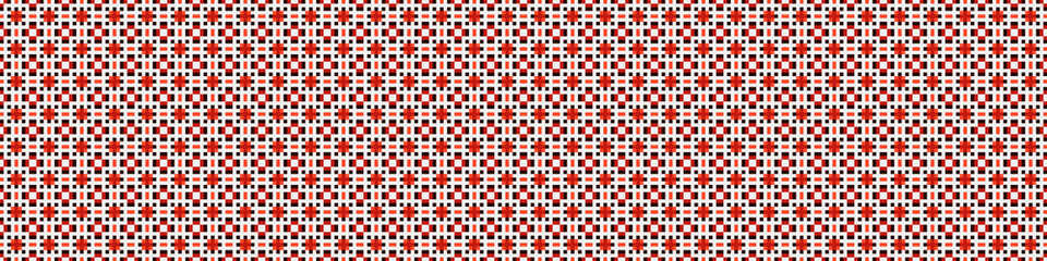 Abstract Cross Pattern Dots Logo generative computational art illustration