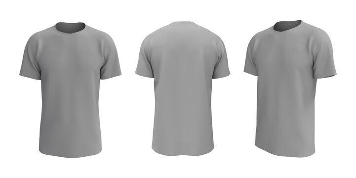 Gray Tshirt Template Images – Browse 33,759 Stock Photos, Vectors