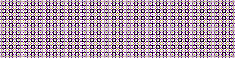 Fototapeta premium Abstract Cross Pattern Dots Logo generative computational art illustration