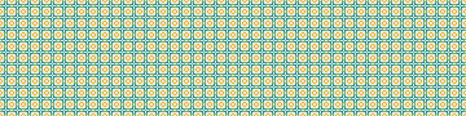 Abstract Cross Pattern Dots Logo generative computational art illustration