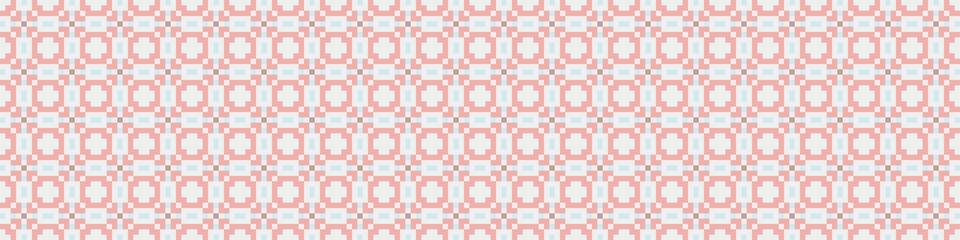 Fototapeta premium Abstract Cross Pattern Dots Logo generative computational art illustration