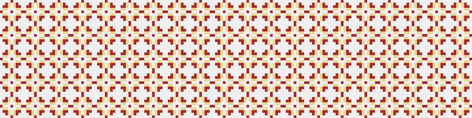 Abstract Cross Pattern Dots Logo generative computational art illustration