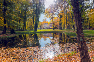 Ruins of the Palace in Zatonie