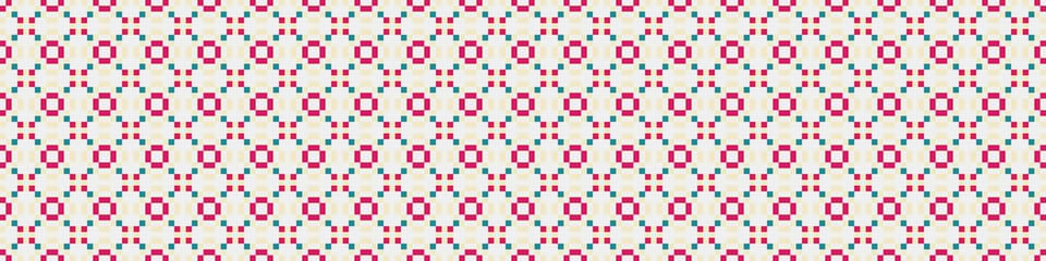 Abstract Cross Pattern Dots Logo generative computational art illustration