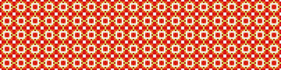 Abstract Cross Pattern Dots Logo generative computational art illustration