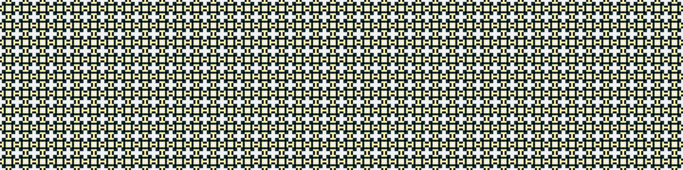 Abstract Cross Pattern Dots Logo generative computational art illustration