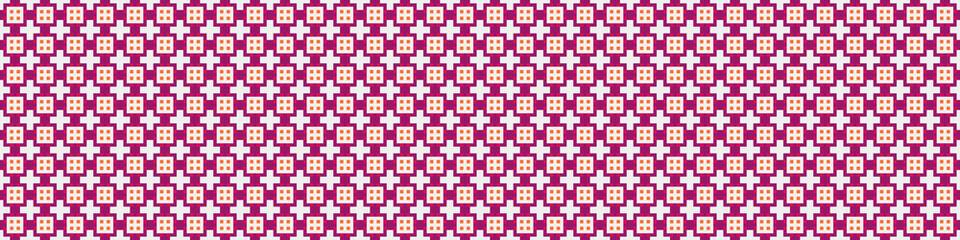 Abstract Cross Pattern Dots Logo generative computational art illustration