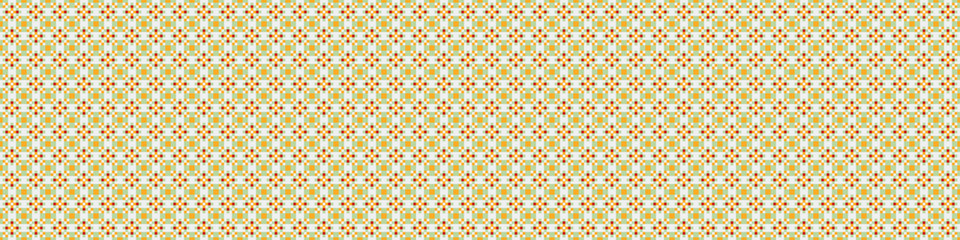 Abstract Cross Pattern Dots Logo generative computational art illustration