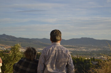 Fototapeta premium Mirador de San Miguel Alto, Granada 